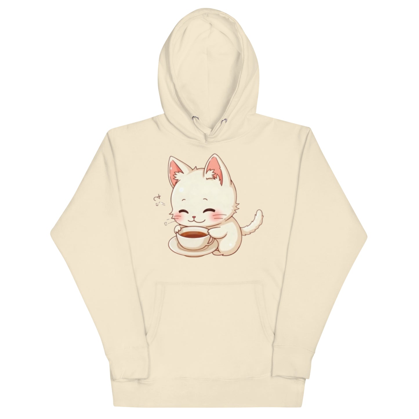 MUJii Cat Hoodie - Bone