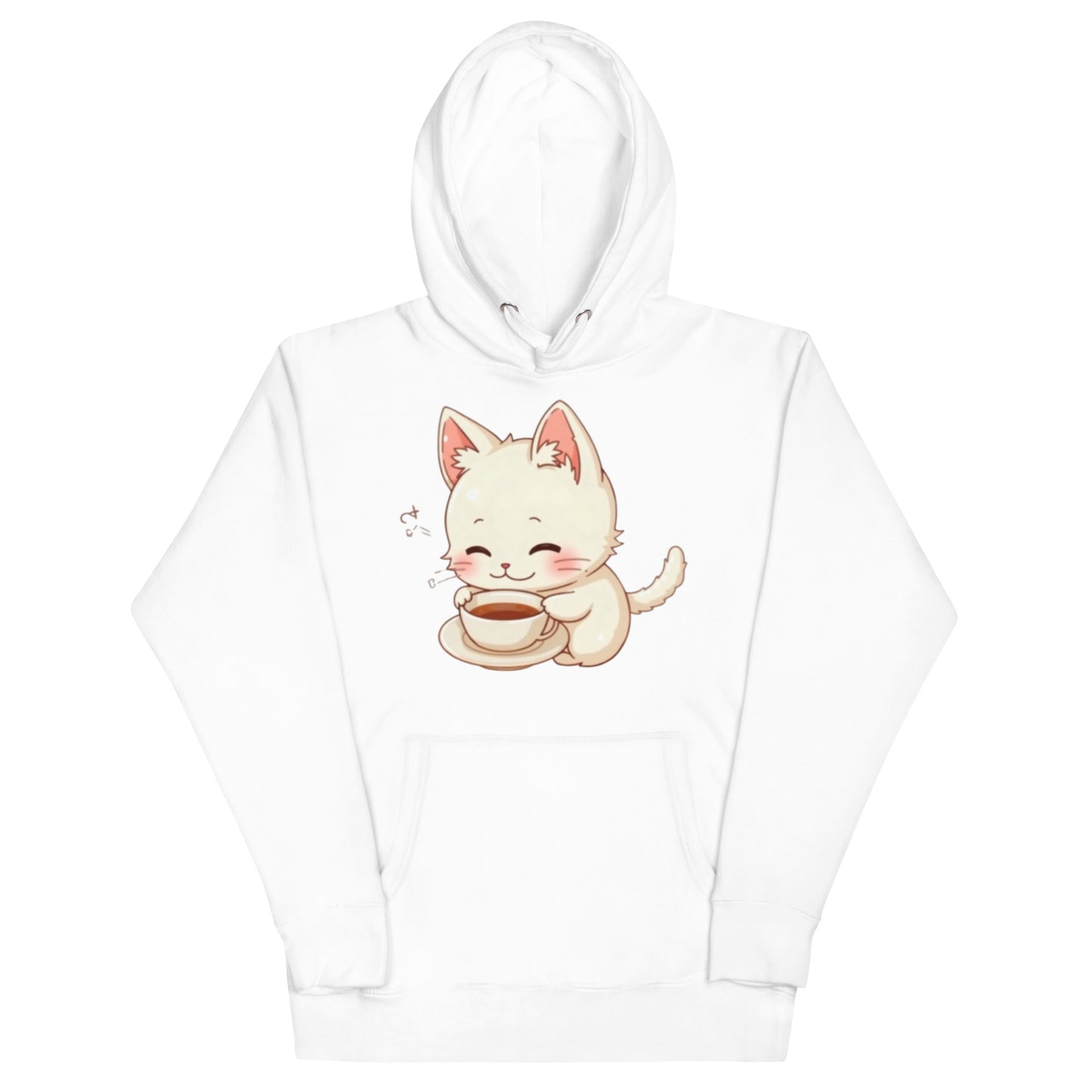 MUJii Cat Hoodie - White